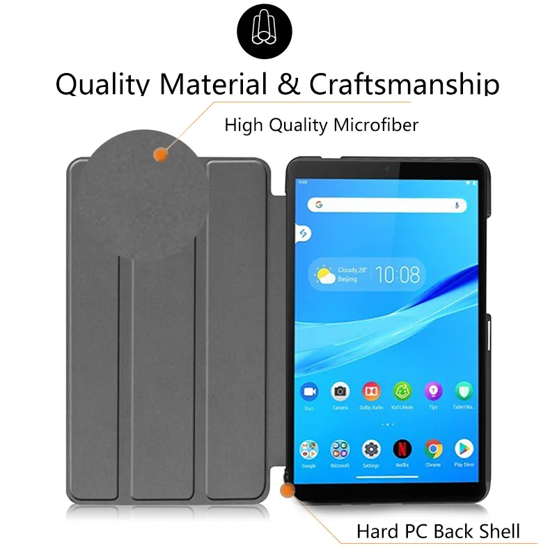 Ультратонкий чехол для lenovo Tab M7 Магнитный чехол для lenovo Tab M7 TB-7305X TB-7305I TB-7305F