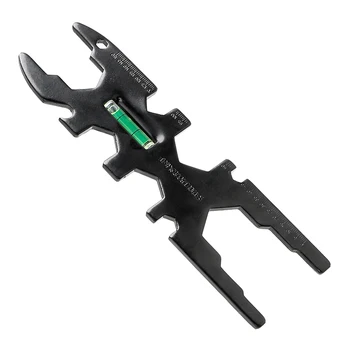 

NICEYARD 15 in 1 Faucet Installed Ride Repair Tool Hose Nut Valve Core Capping Bubblers Wrench Bathroom Shower Faucet Wrench