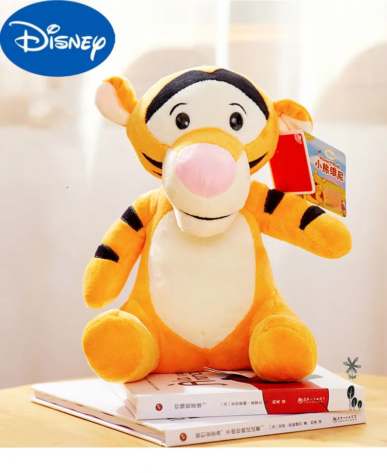 Оригинальные мягкие игрушки Disney Tigger Мультяшные школьные сумки подарки на день