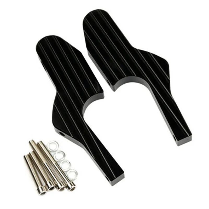 Motorcycle Passenger Foot Peg Extensions Extended Footpegs For Vespa GT Gts Gtv 60 125 200 250