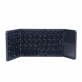 

Folding Wireless Bluetooth Keyboard Pad Mouse For iOS For Android For Microsoft Keyboard 3.0 Ultra Mini Touch Pad For Microsoft