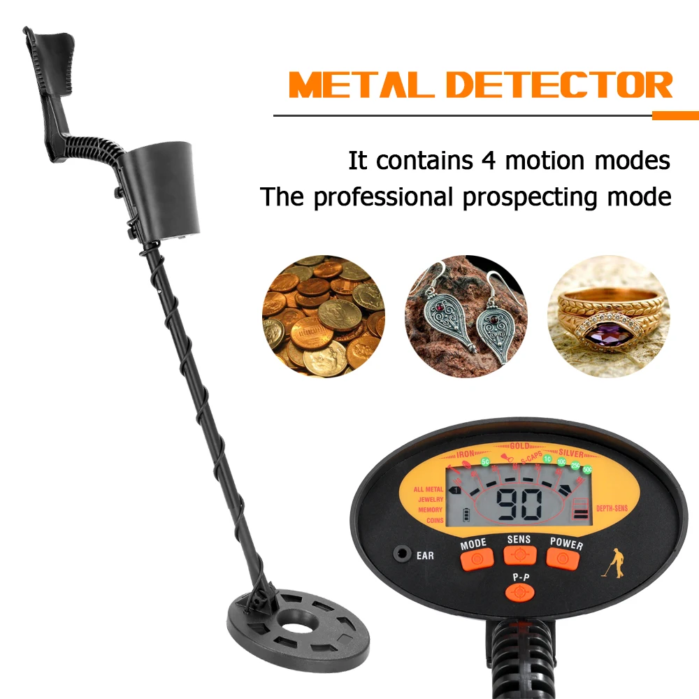 

Portable Easy Installation Underground Metal Detector High Sensitivity Jewelry Treasure Gold Metal Detecting Tool Finder