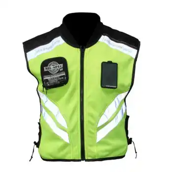 

Reflective vests 360 Degrees High Visibility Neon Safety Vest Belt Safety Vest Fit For Running motorcycle Cycling Sports Outdoor