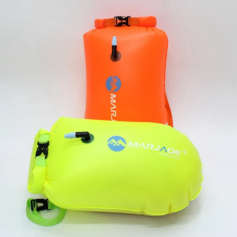 

Swimming Lifesaving Buoys Multifunction Stooge Swimming Air Dry Tow Bag Floats Fishing Diving Inflatable Signal Drift Bags