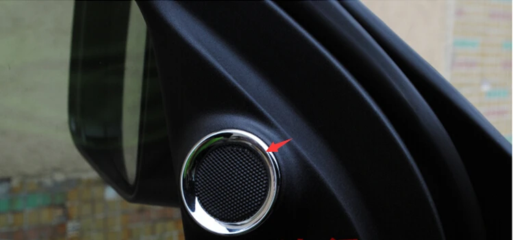 Yimaautotrim передний стерео динамик Аудио Громкий Звуковая крышка отделка Подходит