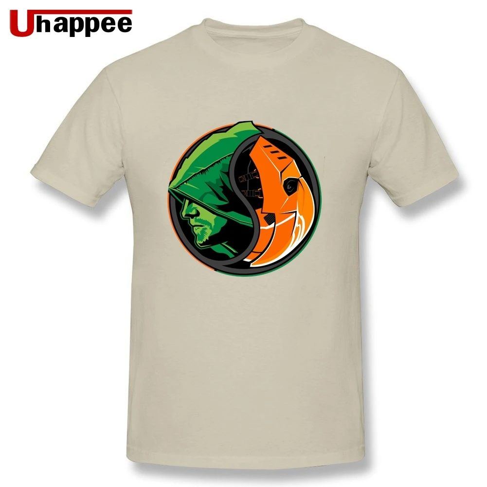 Проблемные капюшон парень с зеленой стрелкой человек Funky огромный парень рубашки для мальчиков - Color: Natural