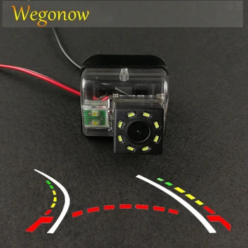 

HD Wireless Car CCD Rear Camera Fisheye 4 8 12 led dynamic Night Vision bracket For Mazda 6 CX-5 CX-7 CX-9 2009 2010 2011 2012