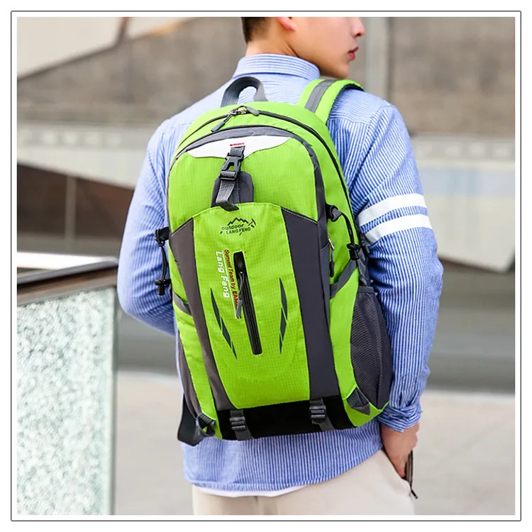 Hot Selling Outdoor Mountaineering Bag Men And Women Riding Backpack Korean-style Sports Bag Casual Travel Backpack 40L