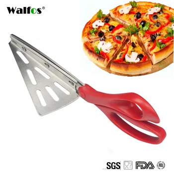 

Walfos Professional Stainless Steel Pizza Scissors Bread Knife Non-Stick Soft Rubber Handle Pizza High Quality Kitchen Tools