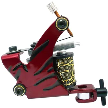 

Profession Tattoo Gun Machine For Liner Shader 8 Wraps Coils Handmade Tattoo Machine Artist Basic Starter Motor Gun for Body Art
