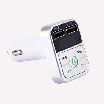 

B2 Portable Multifunction Car Mp3 Player Handsfree Fm Transmitter Disk Car Player Small Car Mp3 Music Player