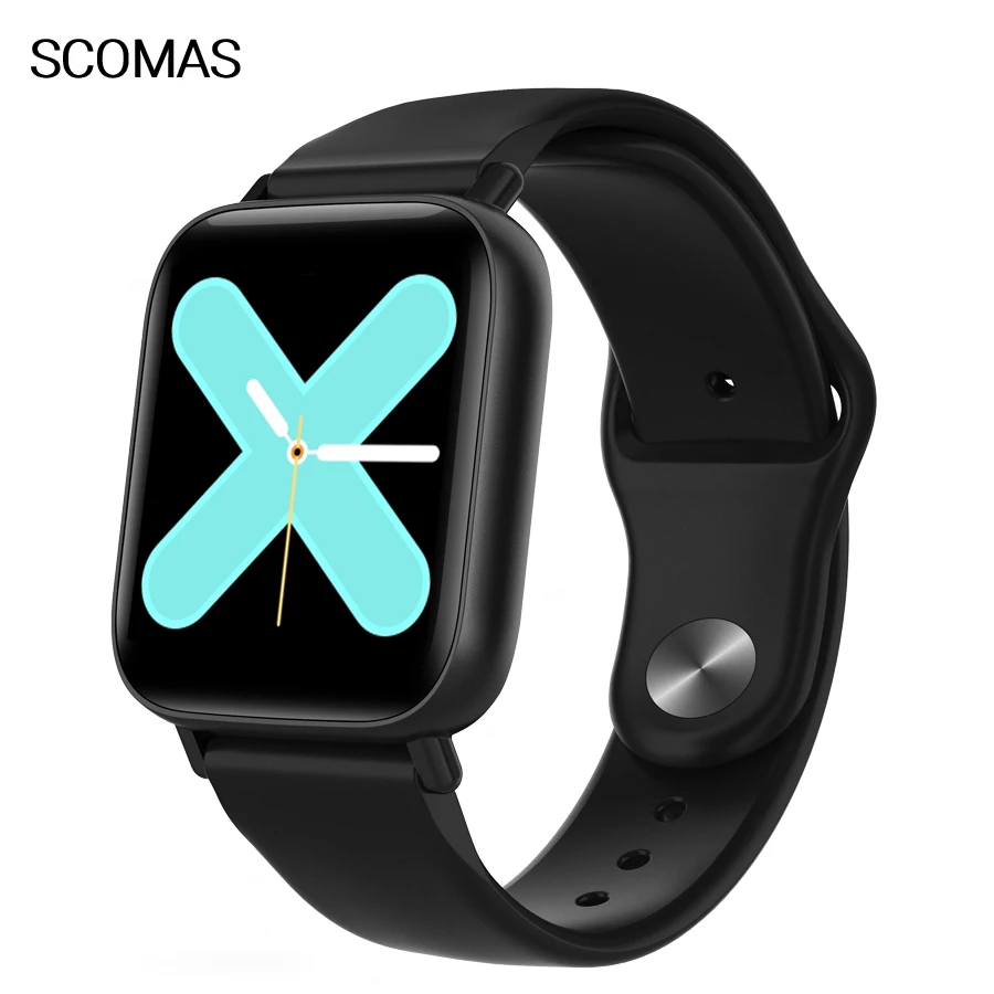 Умные часы SCOMAS с сенсорным экраном 1 3 дюйма пульсометром и тонометром|Смарт-часы|