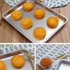 33*45*2.5 CM Kitchen Storage Trays Pan Stainless Steel Rectangle Food Cake Bread Baking Plates Household Bakeware Cooking Tools 6
