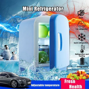 

Mini Refrigerator air conditione Car Refrigerator 12V Single Door Car Home Dual-Use Thermoelectric Mini Fridge Cooler Warmer