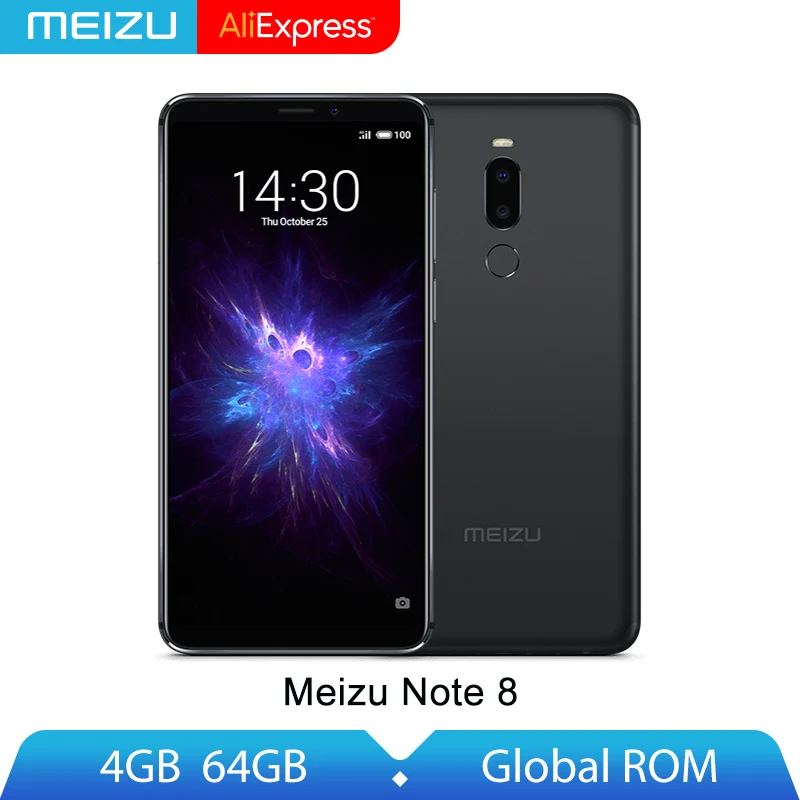 Meizu Note 8 Note8 4 Гб 64 Смартфон Snapdragon 632 Восьмиядерный полностью металлический корпус