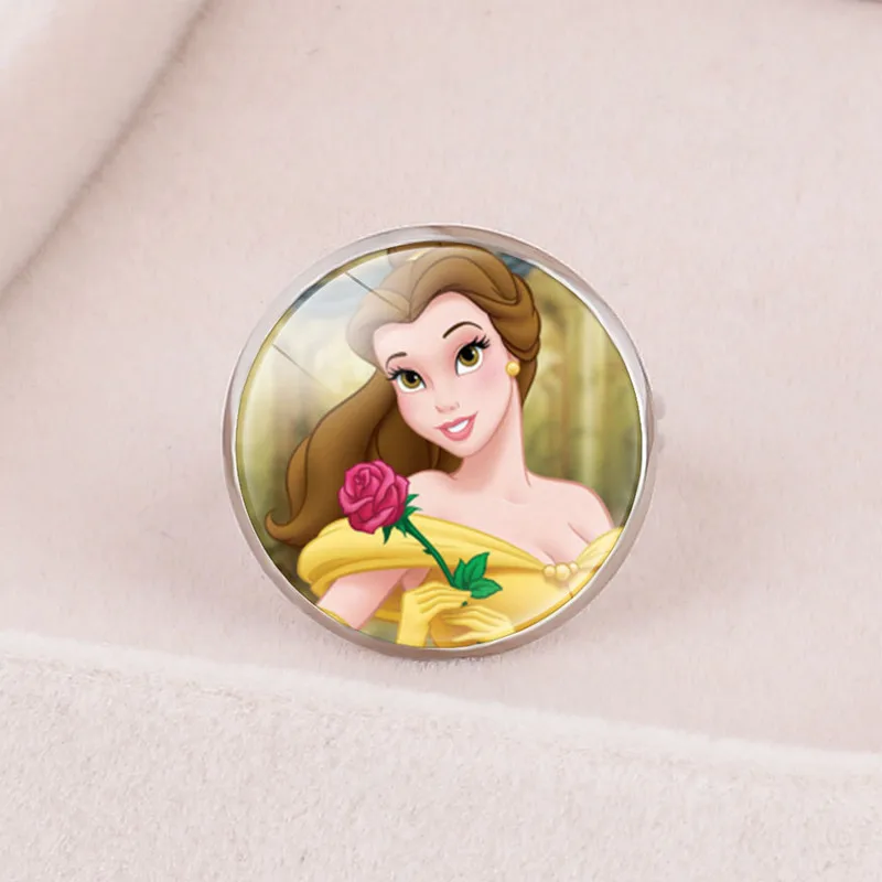 Дисней мультфильм принцесса серии Холодное сердце Эльза Анна Принцесса детское кольцо игрушка Белоснежка снежное сокровище Золушка ручное украшение