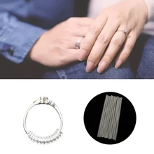 

10 Pcs 3mm/5mm Ring Size Adjuster Spiral Based Ring Sizer Adjuster Guard Tightener Reducer Resizing Jewelry Tools For Any Rings