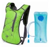 Green and water bag
