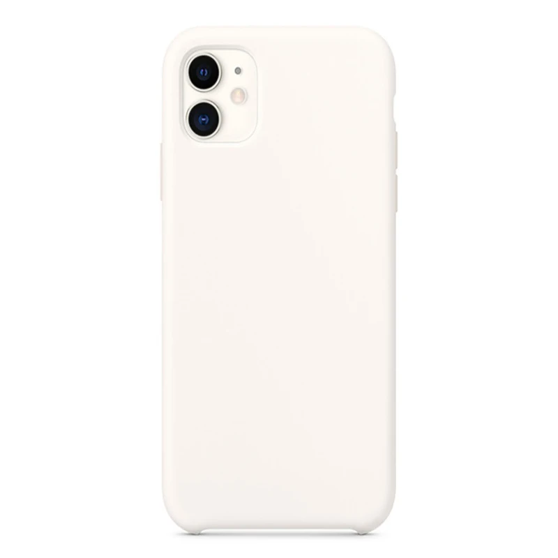 Силиконовый чехол для iphone 11 Pro X XS MAX XR 7 8 6S 6 Plus задняя крышка защитный plus|Бамперы| |