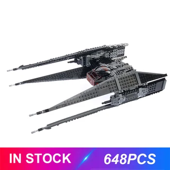 

New LepinBlocks 05127 Kyloing Ren's TIE Fighter Compatible Star 75179 Building Blocks Bricks Educational Toys Birthdays Gifts