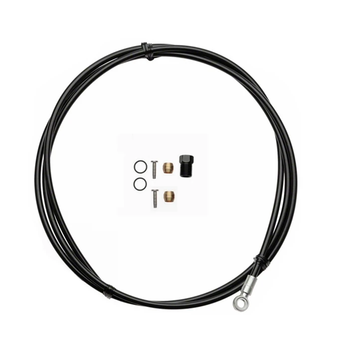 ZRACE нарезаемый Гидравлический тормозной шланг 1700 мм для SHIMANO/SRAM/AVID, BH90/BH59/X0/XX/E9/E7/E5/E3 - Цвет: BH90 Silver