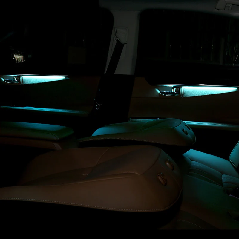 Lsrtw2017 для Lexus Es ES200 ES250 ES300h двери автомобиля атмосфера светильник Decorarive интерьер молдинги аксессуары 2012