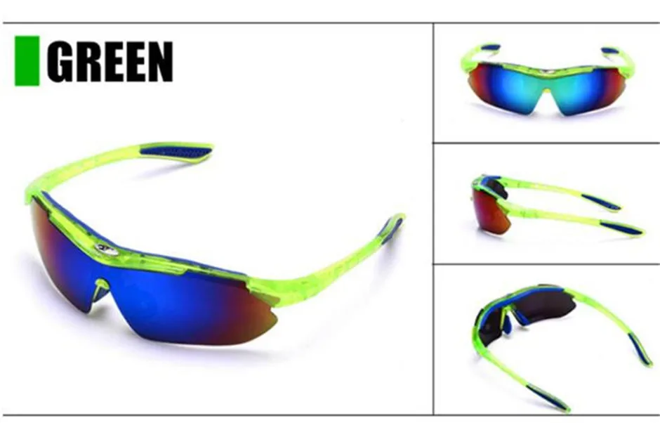 Polarized Cycling Glasses Eyewears 3 Lens Uv400 Mountain Road Bicycle Glasses Mtb Running Fishing Sunglasses Eyewear