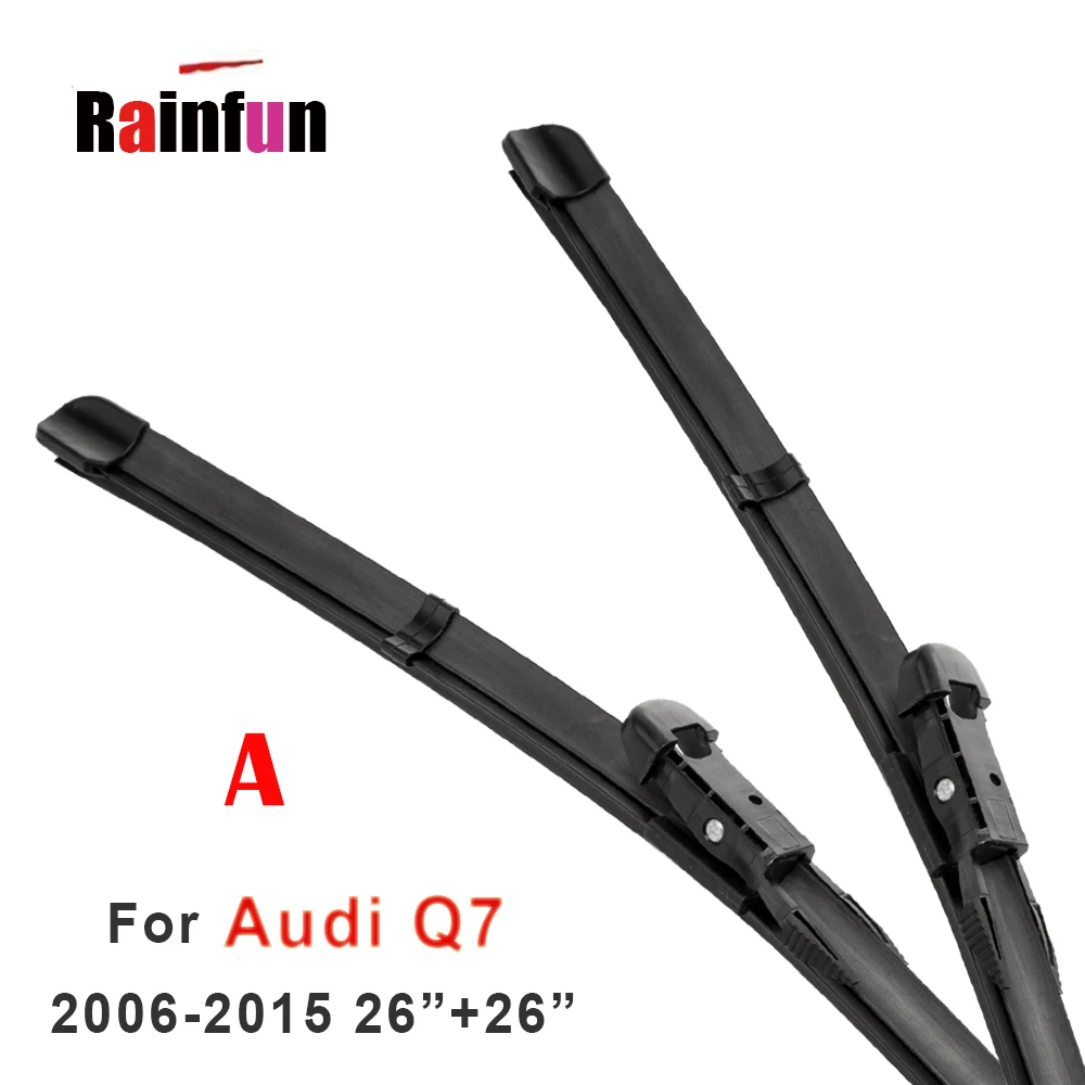 RAINFUN Front and Rear Wiper Blade for AUDI Q7(06 17) , B 14P B 14Q