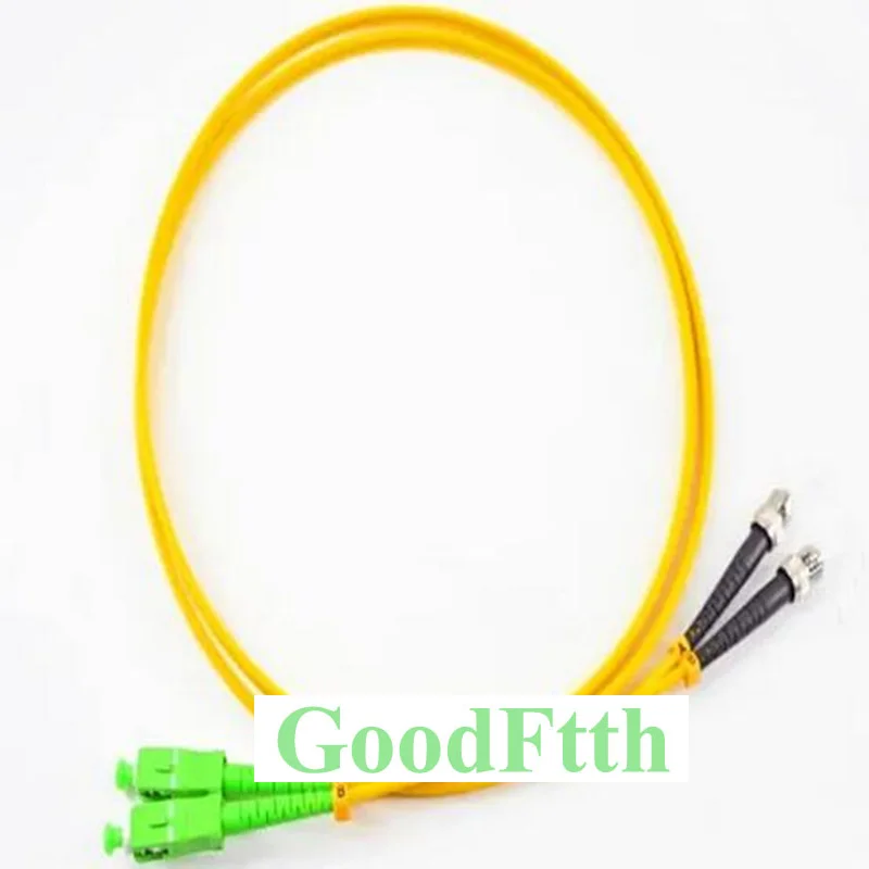 

Fiber Optic Patch Cord Jumper ST-SC/APC SC/APC-ST/UPC SM Duplex GoodFtth 20-50m