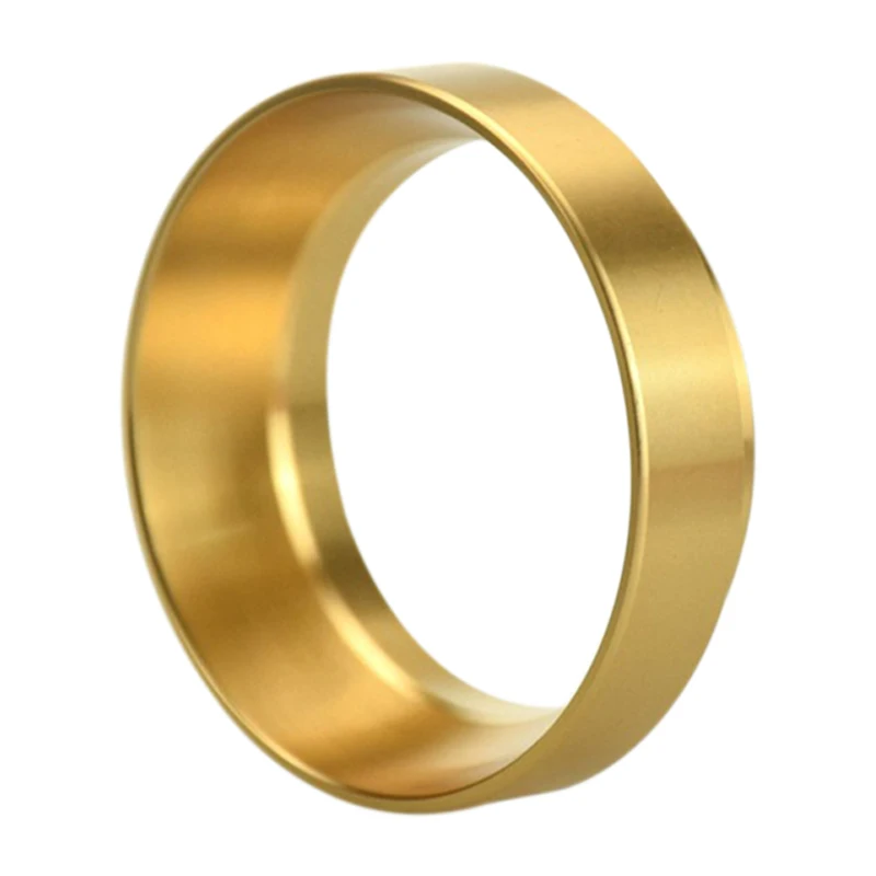 Gold Алюминиевое Idr интеллектуальное Дозирующее кольцо для пивоварения чаша кофе порошок для эспрессо бариста инструмент для 58 мм кофе Темпер - Цвет: Gold