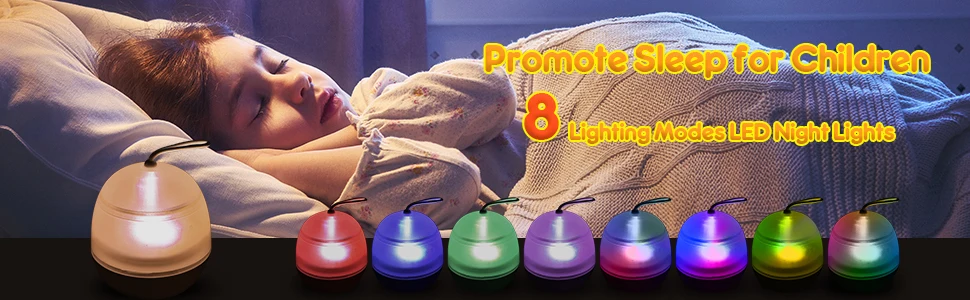 Ночник проектор деликатный 4 комплекта фильмов 360 ° вращающийся 8 режимов освещения светодиодный ночник для детей украшение для детской спальни