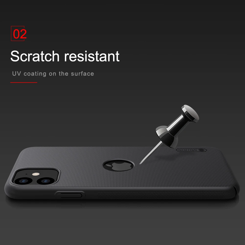 Чехол для Apple iPhone 11 Pro Max NILLKIN матовый пластиковый чехол накладка /iPhone