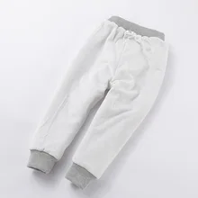 Детская одежда; Сезон Зима; Детские повседневные спортивные брюки из плотного бархата; детские брюки; двухслойные теплые брюки для мужчин и женщин