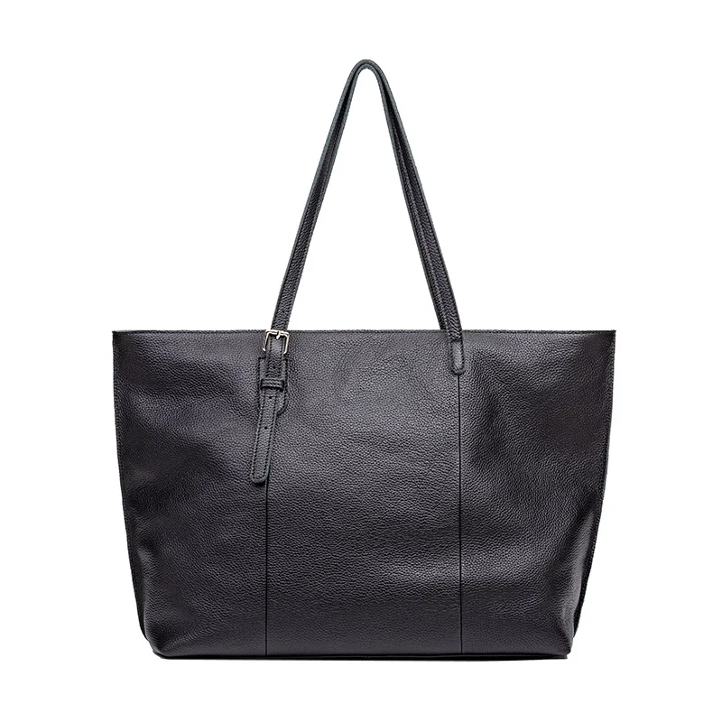 GIONAR Genuinle кожаный черный кошелек на молнии роскошные сумки женские дизайнерские большая Повседневная рабочая сумка на плечо для ноутбука