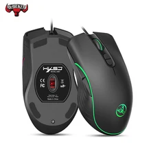 Профессиональная Проводная игровая мышь 6400 dpi Регулируемая электронная Спортивная геймерская мышь светодиодный оптический Sens для ноутбука компьютера ПК