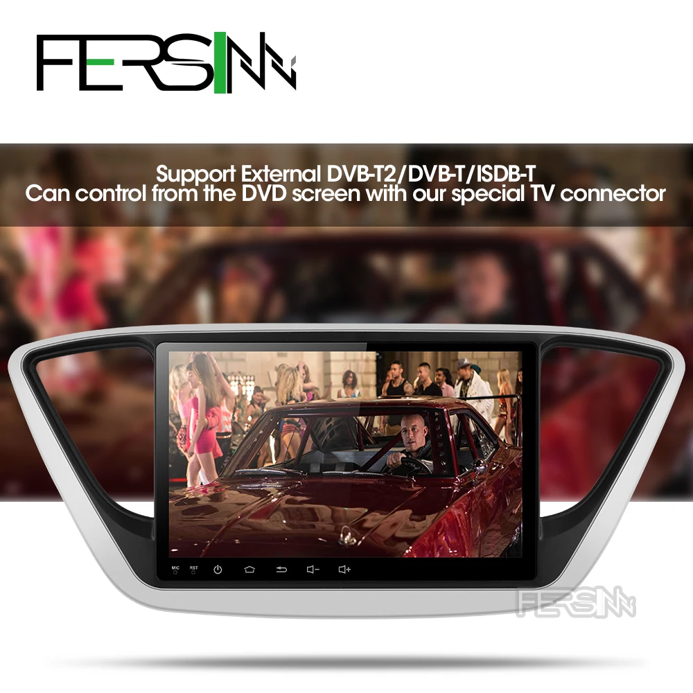 Sale Fersinny C17YN9060 Car DVD GPS Player For new Hyundai Verna 2017 Car PC Headunit Car Radio Video Player Navigation 2 din gps dvd 5