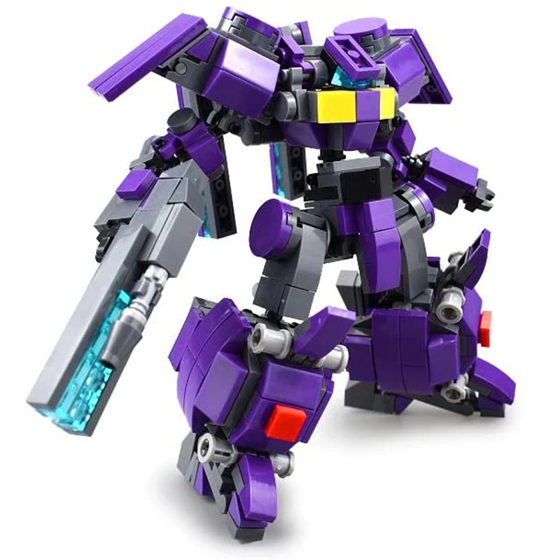 

Конструктор Mecha Warrior, детская игрушка, фантастический робот, фигурка модели, игрушки для детей, сборные кирпичи, аниме, куклы-солдаты