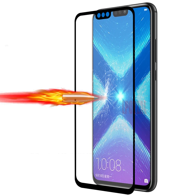 LPOYZAL 3D полное покрытие экрана протектор Закаленное стекло для huawei Honor 8X 7X 7A 9H HD