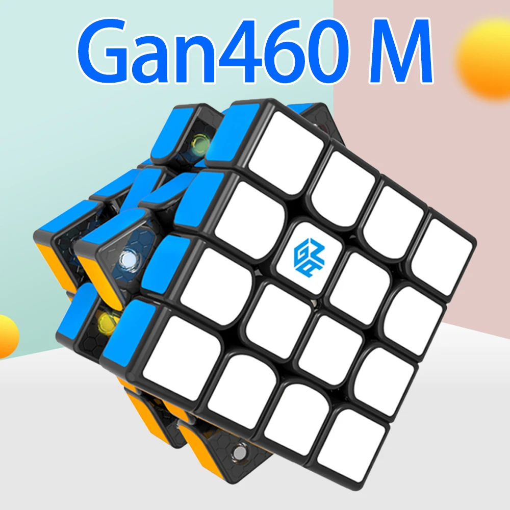 

GAN460 M 4x4x4 Magnetic Speed Magic Cube 4x4 Gan 460 M Magic Cube Puzzle Professional Educational Toys for kids Gans