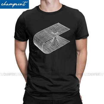 

Wormhole Men T Shirts Quantum Mechanics Physics Science Physical Geek Nerd 2020 Fashion Tees Crew Neck T-Shirts Plus Size