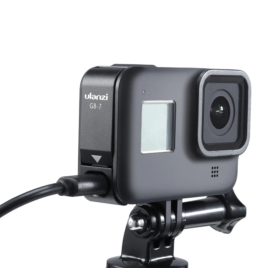 Ulanzi G8-7 Gopro 8 крышка батареи съемный type-C зарядный порт Адаптер Gopro 8 52 мм фильтр адаптер