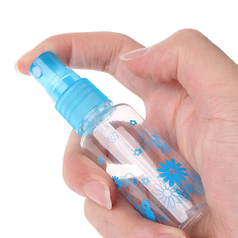 

30ML Empty Plastic Transparent Spray Mini Bottles Perfume Atomizer