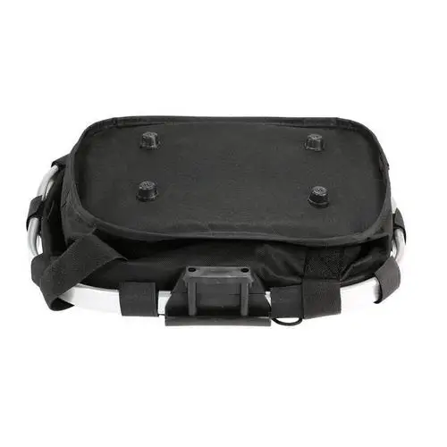 Clearance Bicycle Basket Pouch Waterproof Bike Pet Bag With Cover Folding Bicycle Front Bag Pet Carrier Cycling Top Tube Frame Carrier Bag 13