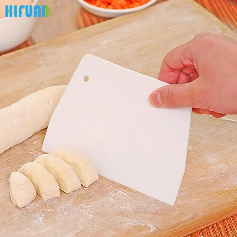 

Hot Sale Cream Smooth Cake Spatula Baking Pastry Tool Dough Scraper Kitchen Butter Knife Dough Cutter High Quality