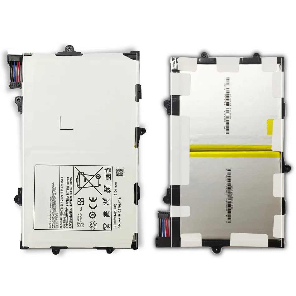 Планшет Батарея для Samsung Galaxy Tab 7,7 GT P6800 P6810 SP397281A(1S2P) 5100 мА-ч