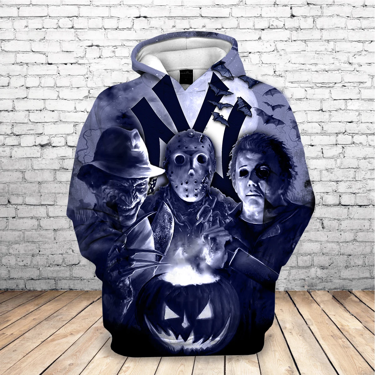 

2019 Men Halloween Horror Michael Jason Freddy 3D Printed Hoodies Unique Pullovers Tops Men Clothing Drop Shipping