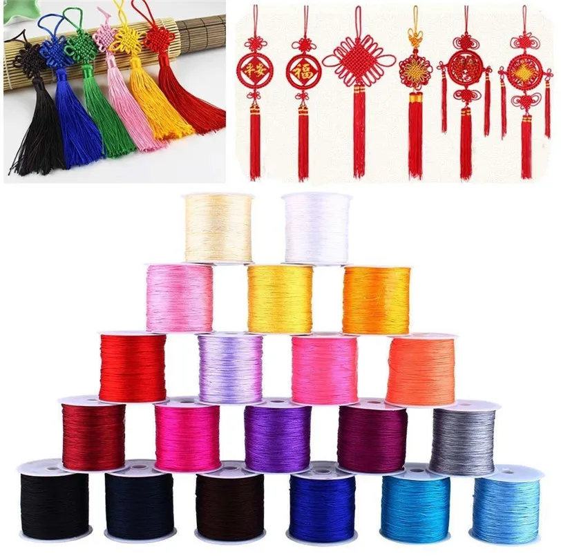 

ILOVEDIY 10m/lot Elastic Multicolour Stretch String Thread Cord For Bracelet Jewelry Beads Making
