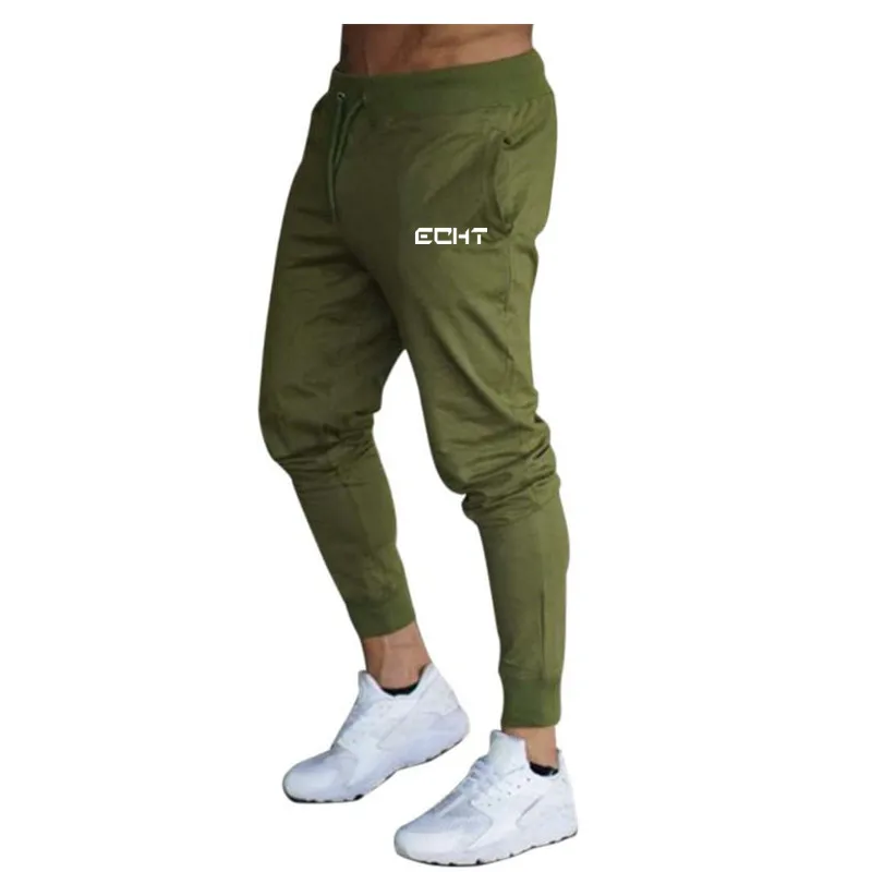 

New Autumn Winter Brand Mens Joggers Pants Cotton Streetwear Sweatpant Gym Sporting Trousers Fitness Bodybuilding Sweat Pants