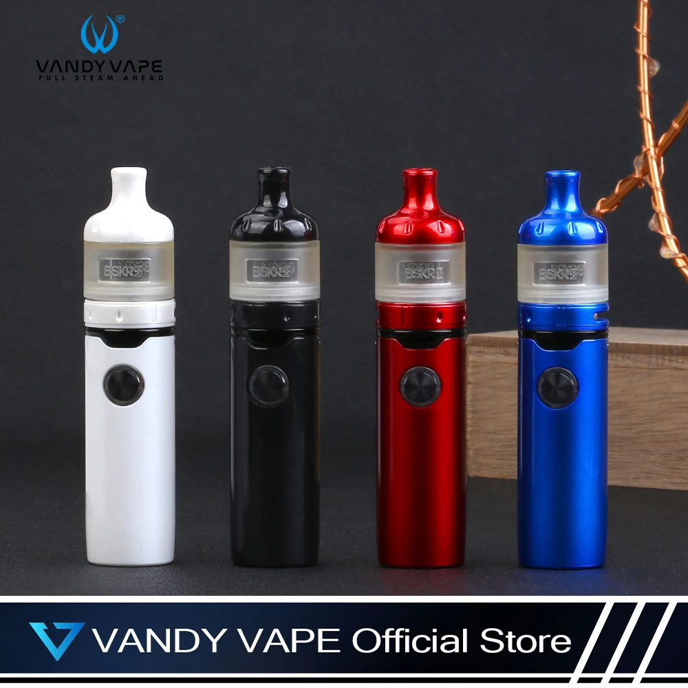 Оригинальный Vandy vape Berserker S Pen KIT Vape Kit 1100 мАч 2 мл емкость 0.7ohm сетчатая катушка