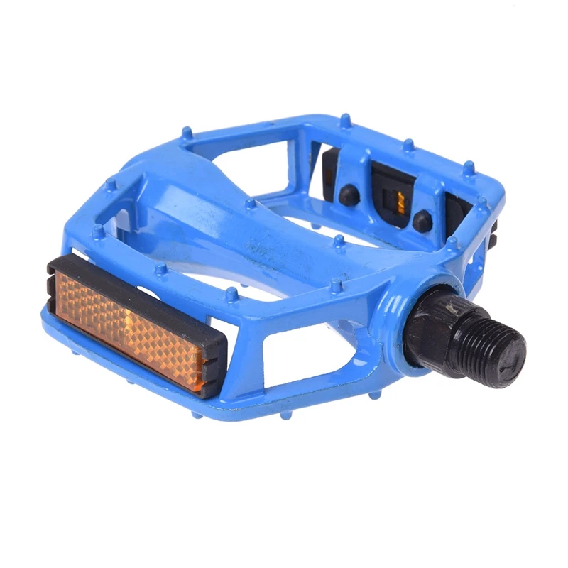 

2 Pcs Nonslip Blue Aluminum Alloy Pedals for MTB Bicycle Bike